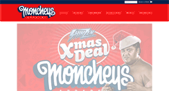Desktop Screenshot of moncheys.com